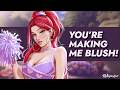 ASMR Stop Making Me Blush Popular Girl Cheerleader Feels Shy Around You F4M Giggles