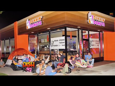 Dunkin' Donuts Opens In Los Angeles