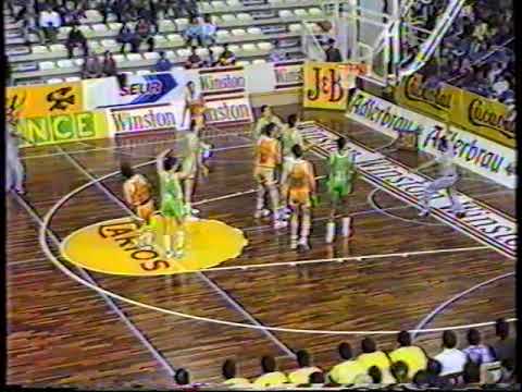 Liga ACB: Cacaolat Granollers - Magia Huesca 11-4-1989 (Parte 1/2)