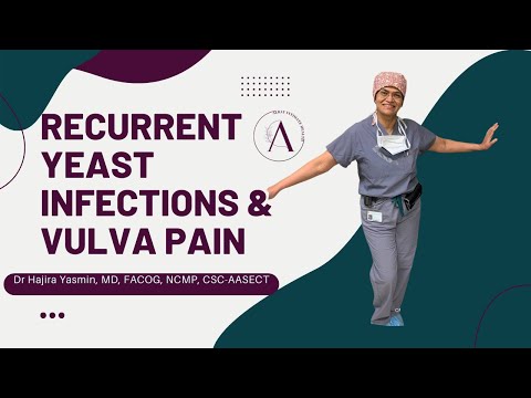 Recurrent yeast infections and Vulva pain