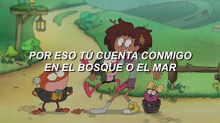 Río Roma - Cuenta Conmigo (Letra + Amphibia) Canción para Mejores Amigos