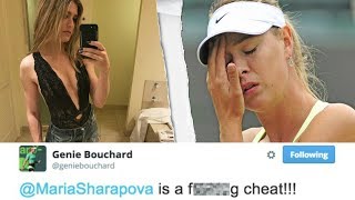 Why Bouchard & Sharapova HATE EACH OTHER!!!