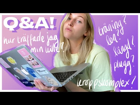 Q/A - Min franska pojkvän? Åsikt om svenska influencers? Kroppskomplex? Lön?