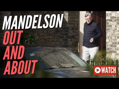 Mandelson Spotted in Public