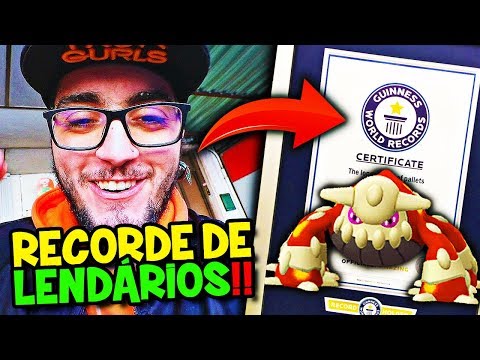 POKÉMON GO 2 #27 - BATENDO O RECORDE DE LENDÁRIOS EM 1 HORA !!