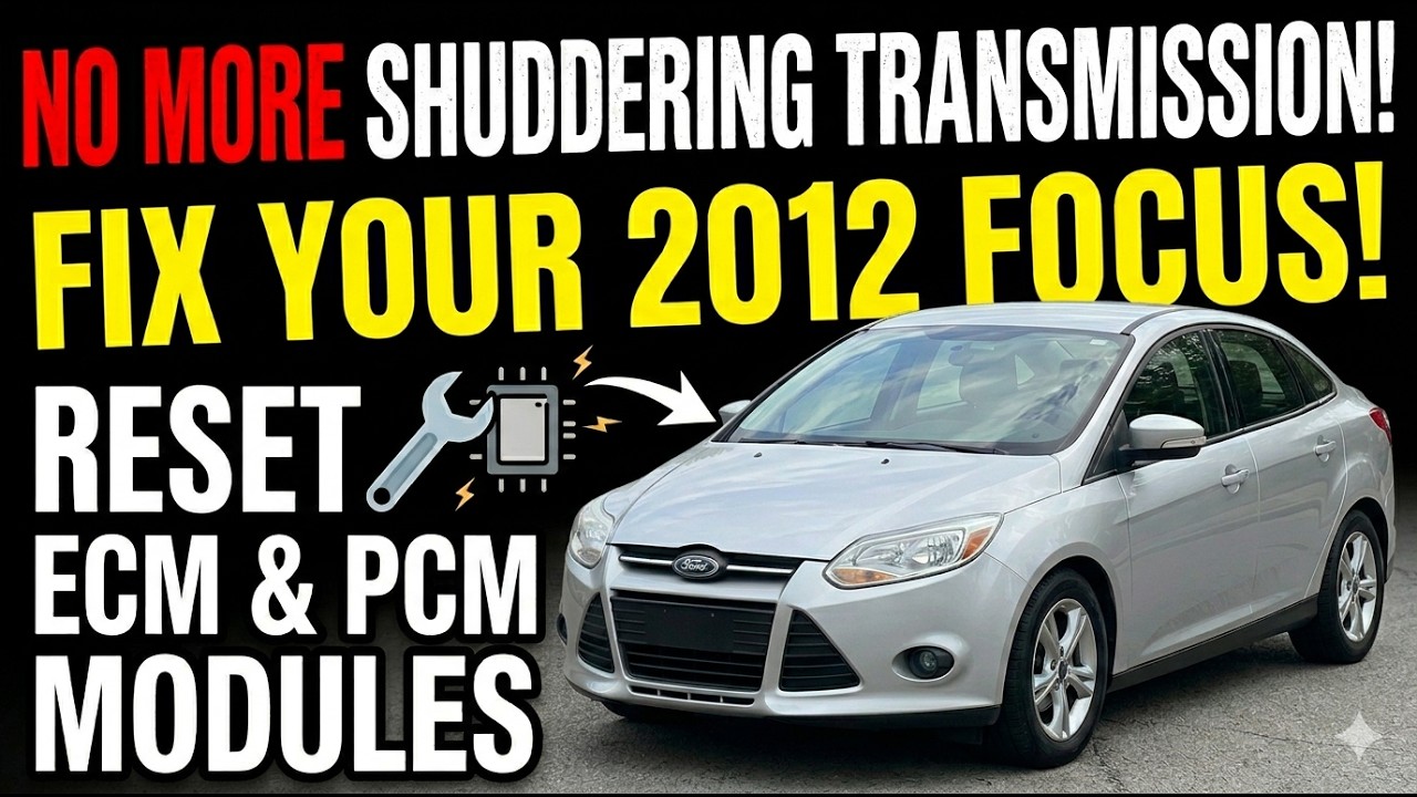 How To: Clear or Reset a Ford Focus ECM / PCM Module (J.O.A.T.D.)