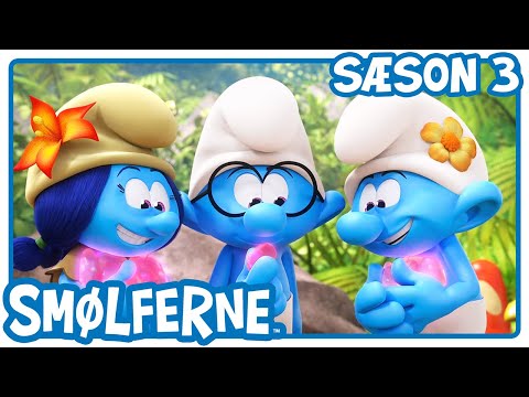 Den smukkeste Småkugle i verden 🔴 NY SÆSON 🔴- Smølferne på dansk | Tegnefilm for børn
