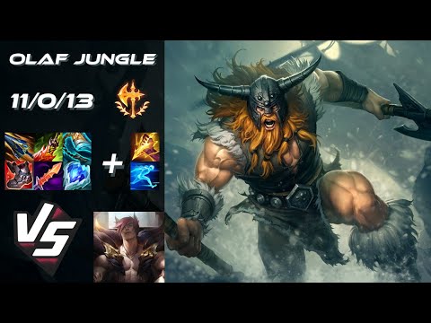 JUNGLE Olaf vs Sett - EU Challenger Patch 25.S3.1