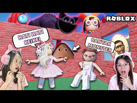 Aku Dan Fanny Membangun Rumah Aman Anti Monster ?!! [Roblox Indonesia]