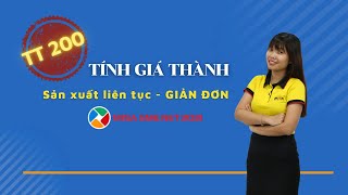 Khóa học kế toán Giá thành Chuyên sâu