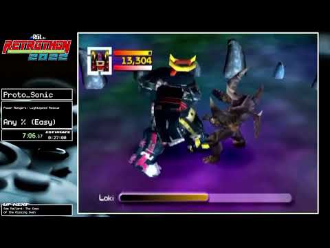 RGLtv Retrothon 2022 - (019) Power rangers: Lightspeed rescue (any% easy) by Proto_Sonic