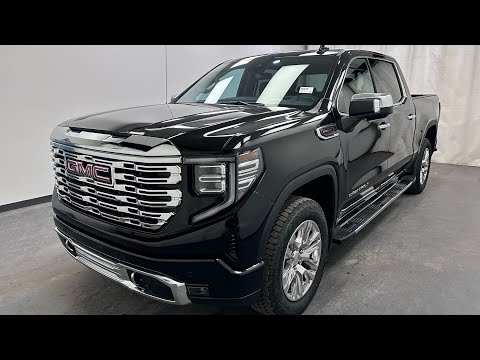 2026 GMC Sierra 1500 Crew Cab Short Box 4-Wheel Drive Denali in Black for sale at Davis GMC Buick Lethbridge in Lethbridge, AB