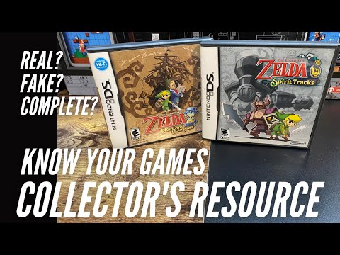 Unboxing the Legend of Zelda Phantom Hourglass & Spirit Tracks (Nintendo DS) | Collector's Resource