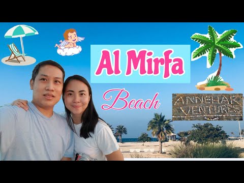 Nearest beach in Madinat Zayed│ Coastal City of Al Mirfa│Summer in November│ Western Region