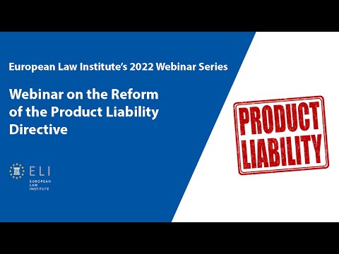 , title : 'ELI Webinar on the Reform of the Product Liability Directive'