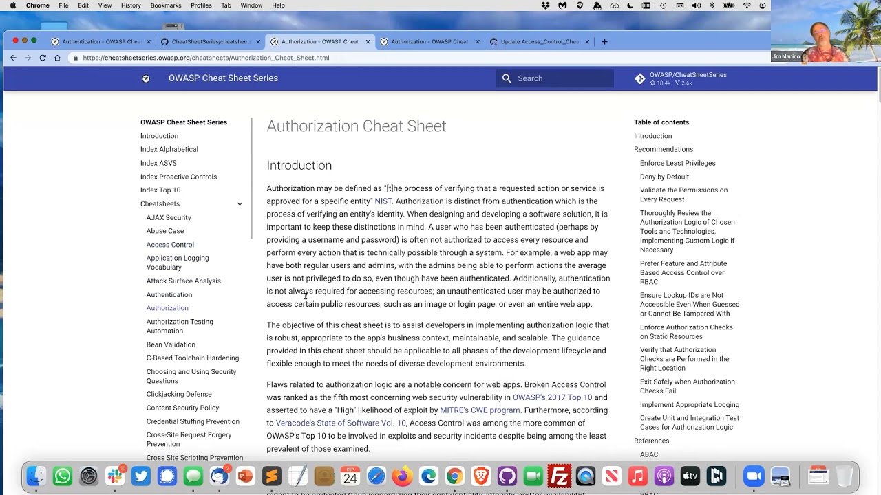OWASP Flagship Projects: OWASP Cheat Sheet Series - Jim Manico