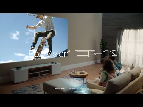 Nuevo Epson EpiqVision EF12. Proyector Laser con Android TV.