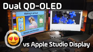 🤯 Two QD-OLEDs Cost Less Than ONE Apple Studio Display
