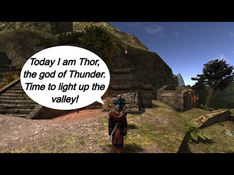 Gothic 2 NOTR full walkthrough - Part 91 - Playing with lightning