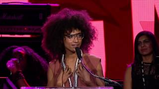 2017 She Rocks Awards: Esperanza Spalding Accepts Award