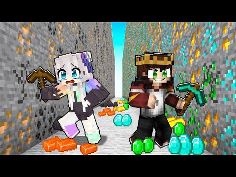 $1 POOR MINE vs $1000 RICH MINE - Minecraft