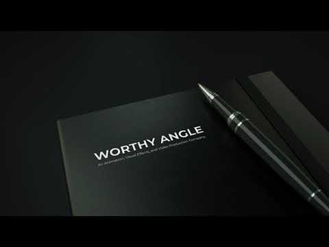 3D Product Animation | Notebook | Pen | Worthyangle