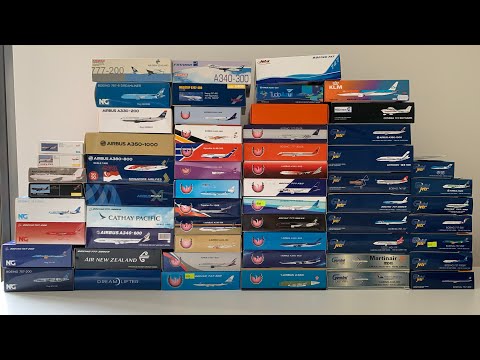 55+ 1:400 Scale Model Collection | Gemini Jets, NG Models, JC Wings, ...
