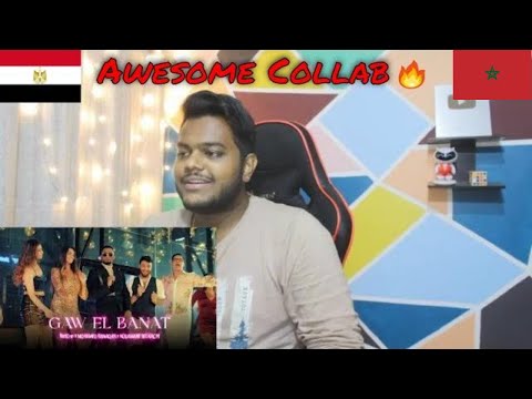 INDIAN REACTION TO Mohamed Ramadan x RedOne x Nouamane Belaiachi - GAW ELBANAT (Video Official)