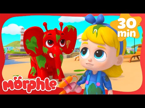 Morphle Gets Slimed! - My Magic Pet Morphle | Fun Cartoons For Kids