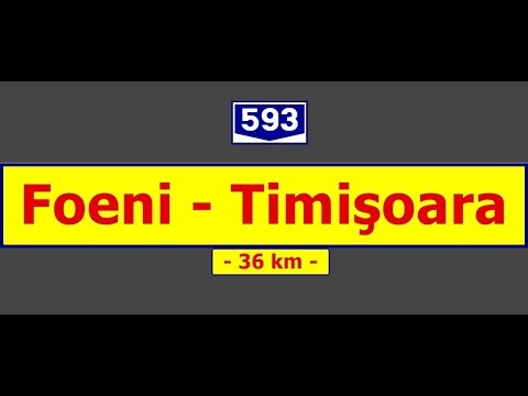 DJ 593: Foeni - Timişoara (Nov. 18, 2016)
