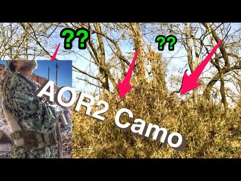AOR2 / NWU Type3 Camo Test 迷彩テスト