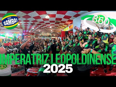 Imperatriz repique de bossa view, samba 2025, 360°