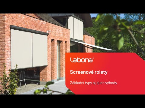 	Screenové rolety - základní rozdělení, výhody