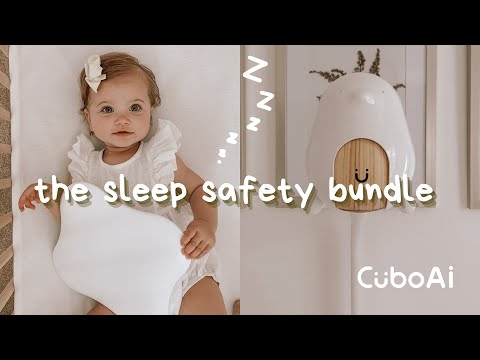 CuboAi sleep sensor pad unboxing + review | sleep safety bundle