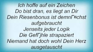 19506 Pur - Dass Es Dir Leid Tut Lyrics