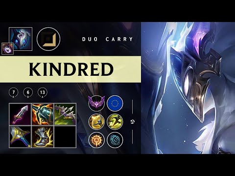 Kindred ADC vs Samira - EUW Master Patch 25.22