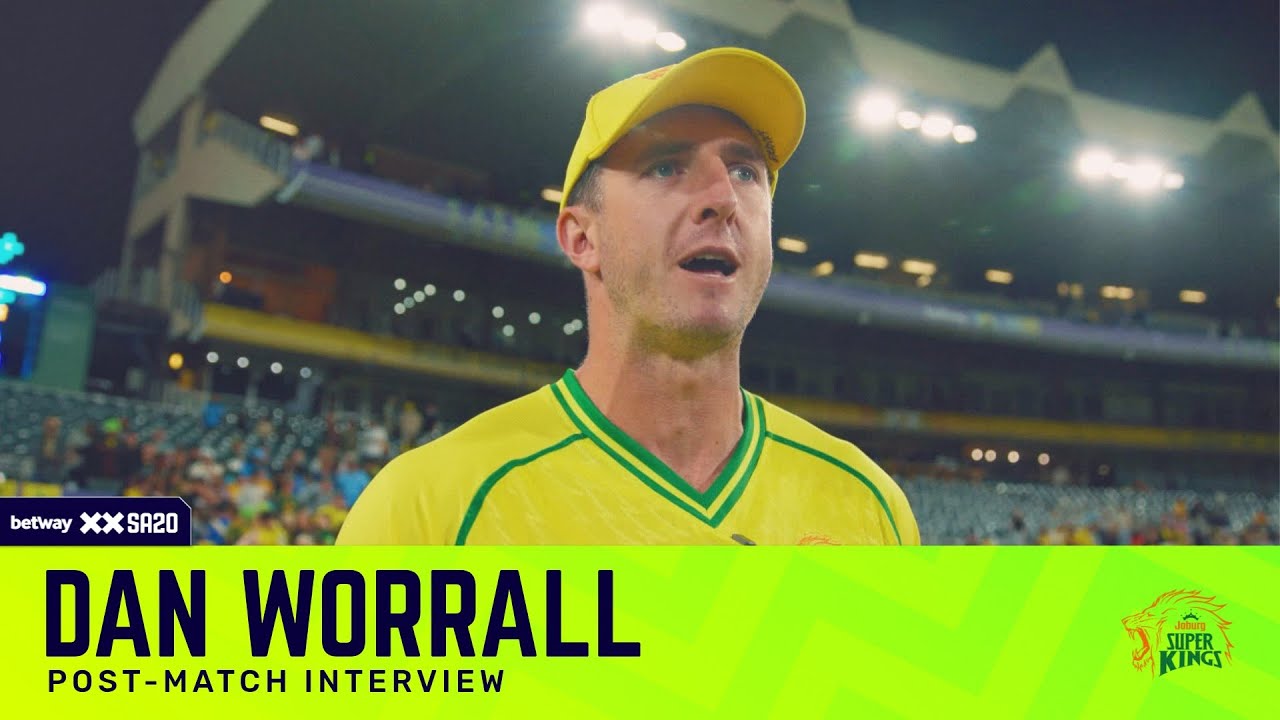Dan Worrall, Joburg Super Kings | JSKvPC Post-match interview