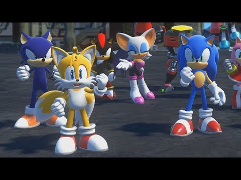 Sonic Forces 100% Walkthrough Finale - Iron Fortress to Final Boss & Ending (All Red Ring Locations)