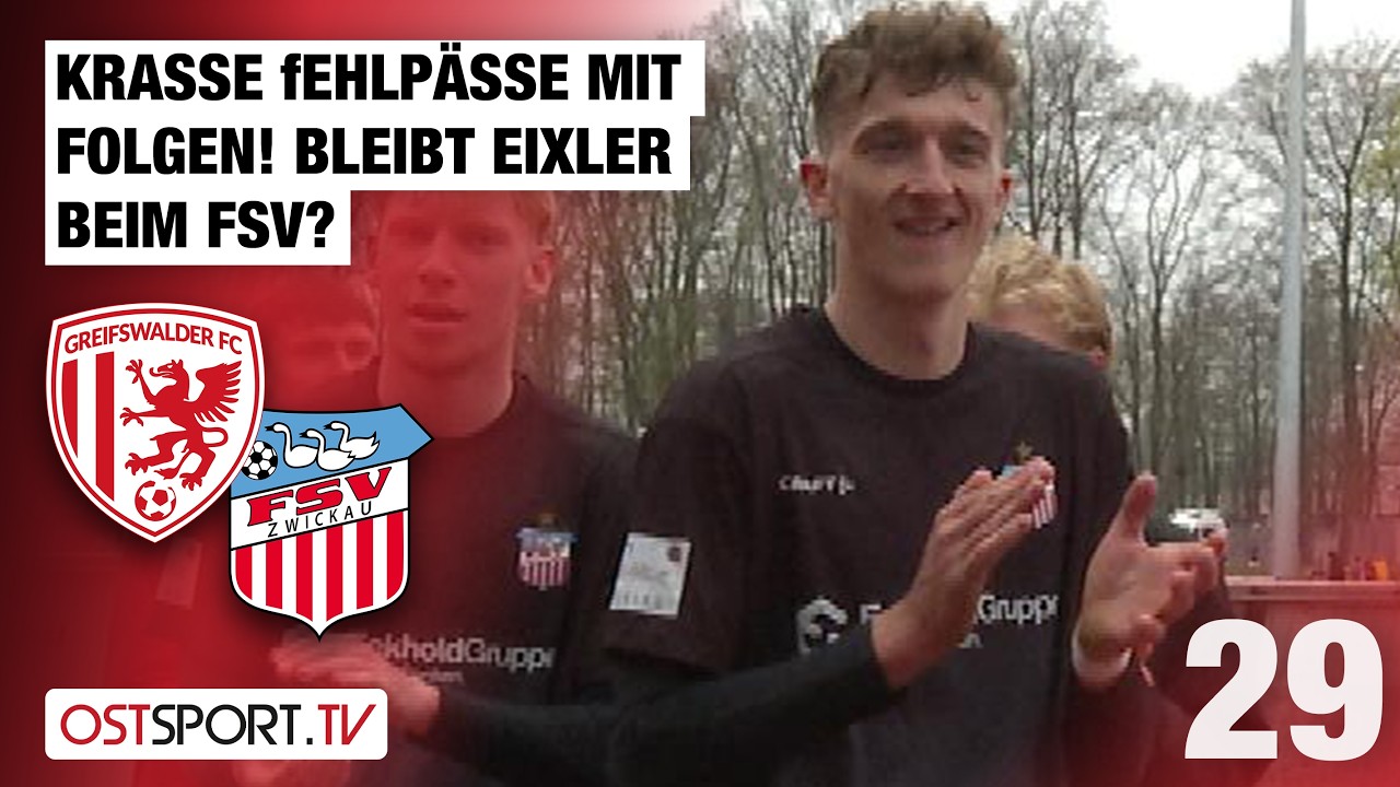Greifswalder vs FSV Zwickau Highlights