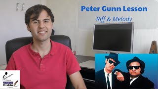 Peter Gunn |GUITAR LESSON| How to play| Blues Brothers| Jeff Beck| Duane Eddy| AFL &amp; The Low Riders|