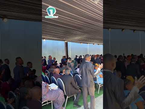 Worship Continues Outside Accra International Conference Centre
