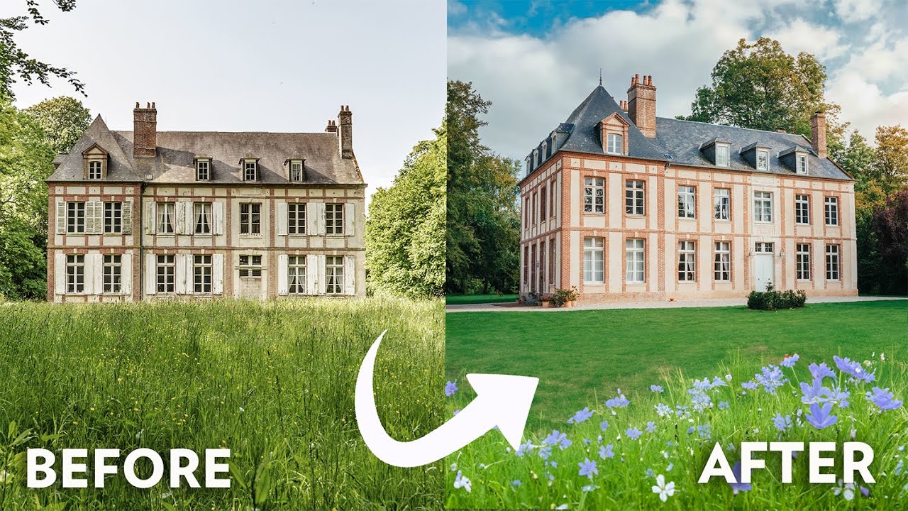 Amazing 4 Year Transformation - Tour our Renovated French Chateau Home