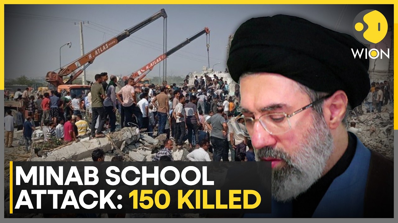 Minab School Attack: Children’s Drawings Pulled From Rubble After School Strike Kills Over 150