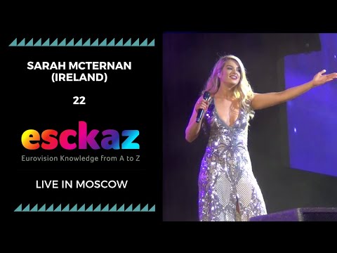 ESCKAZ in Moscow: Sarah McTernan (Ireland) - 22 (at Moscow Eurovision PreParty)