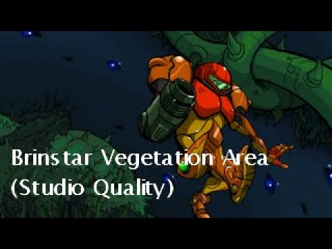 Super Metroid - Brinstar Overgrown With Vegetation Area [Restored] Extended