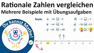 Rationale Zahlen vergleichen