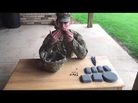 How to assemble a Army Combat Helmet CDT Lange
