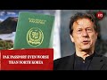 Pakistani passport 4th worst in the world, ranks even below North Korea