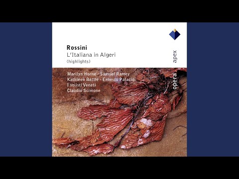 Rossini : L'italiana in Algeri : Act 1 "Oh! che muso, che figura!" [Isabella, Mustafà]