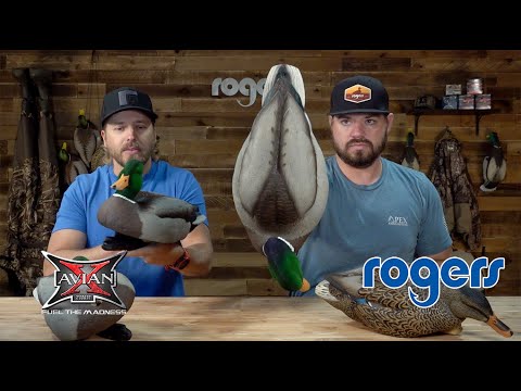 Avian-X Flocked Head Mallards